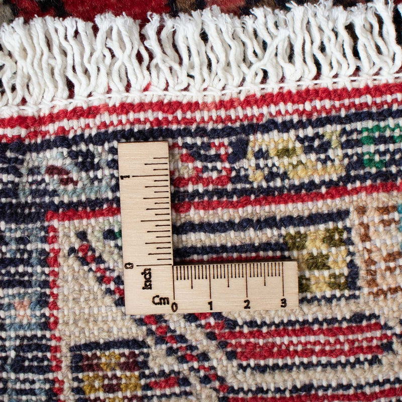 Perski dywan - Nomadyczny - 126 x 87 cm - czerwony