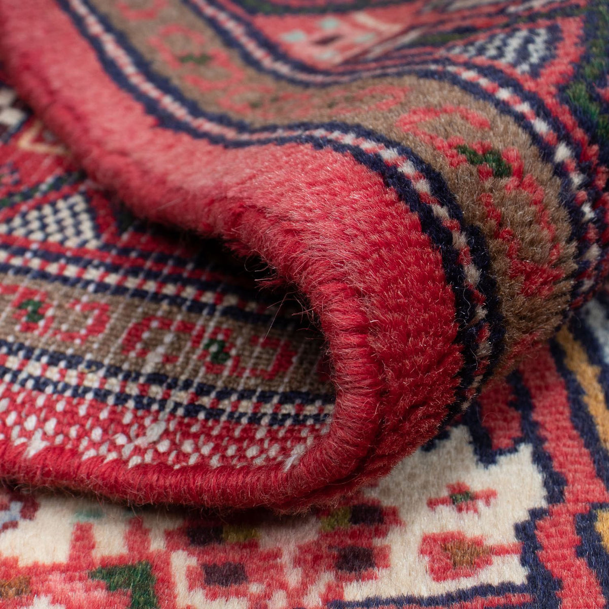 Perski dywan - Nomadyczny - 131 x 83 cm - beżowy