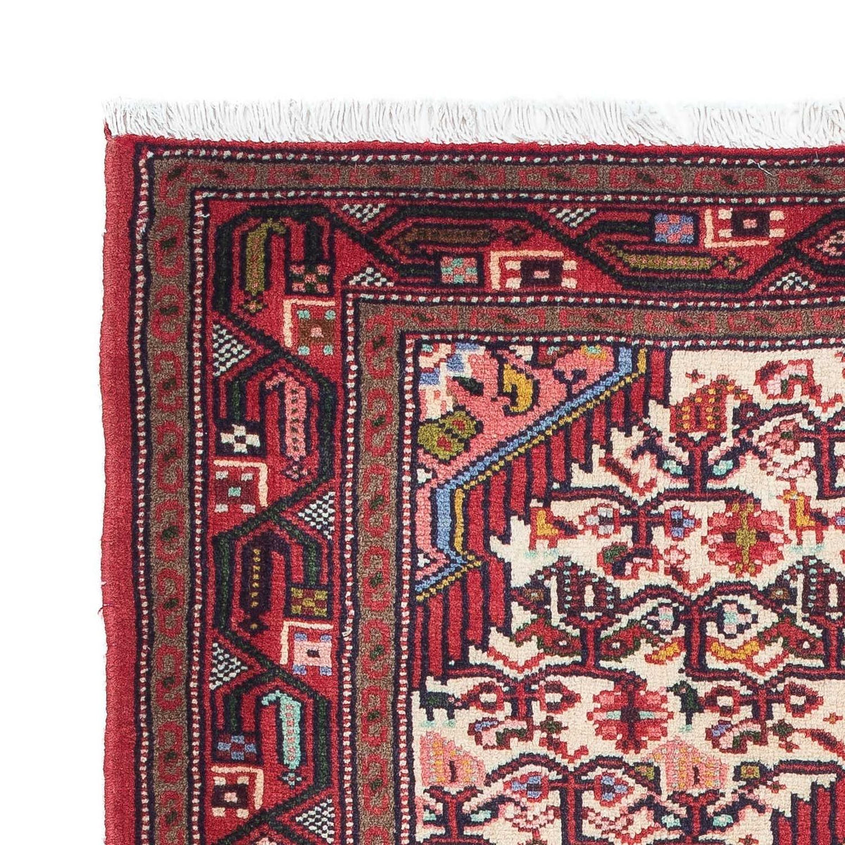 Perski dywan - Nomadyczny - 131 x 83 cm - beżowy