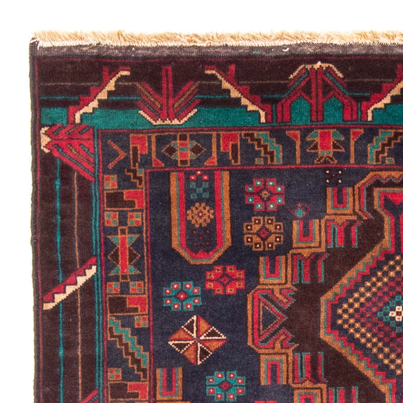 Biegacz Dywan beludżycki - 194 x 108 cm - ciemna czerwień