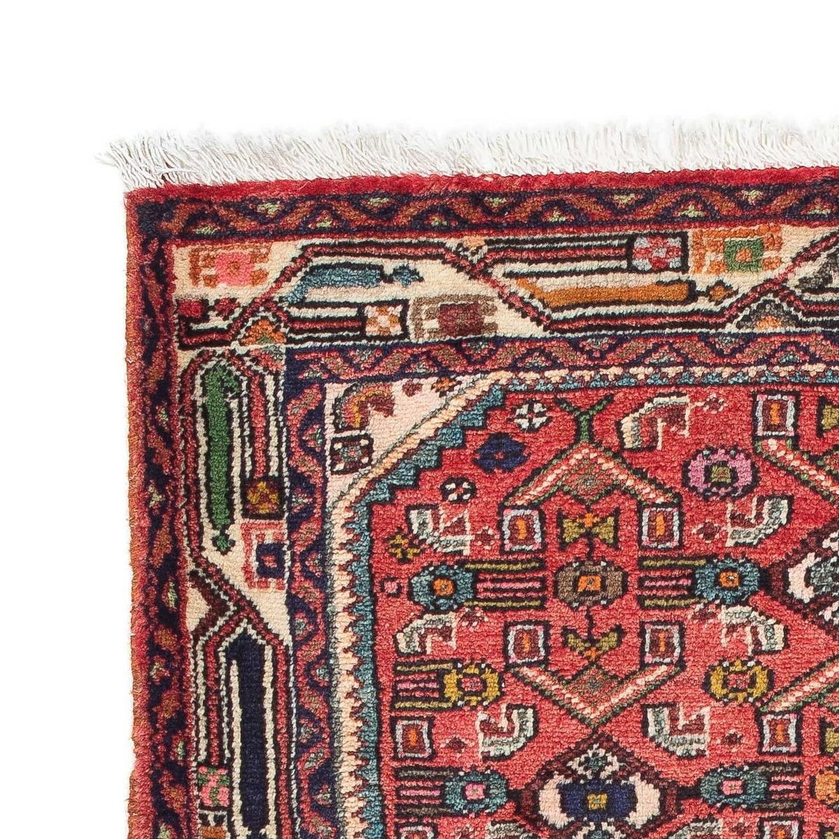 Perski dywan - Nomadyczny - 103 x 83 cm - czerwony