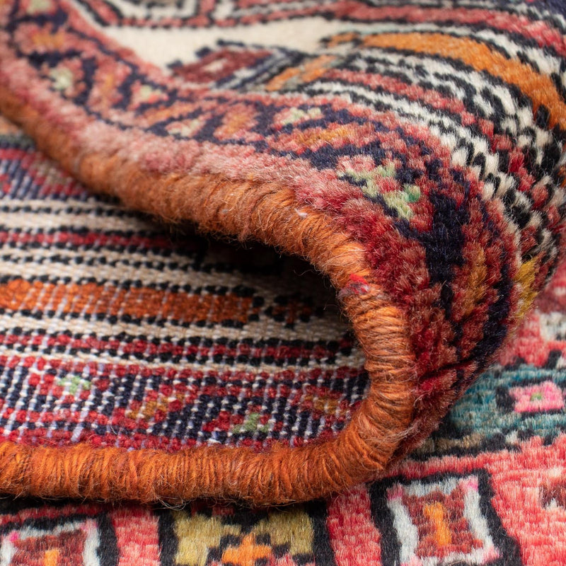 Perski dywan - Nomadyczny - 103 x 83 cm - czerwony