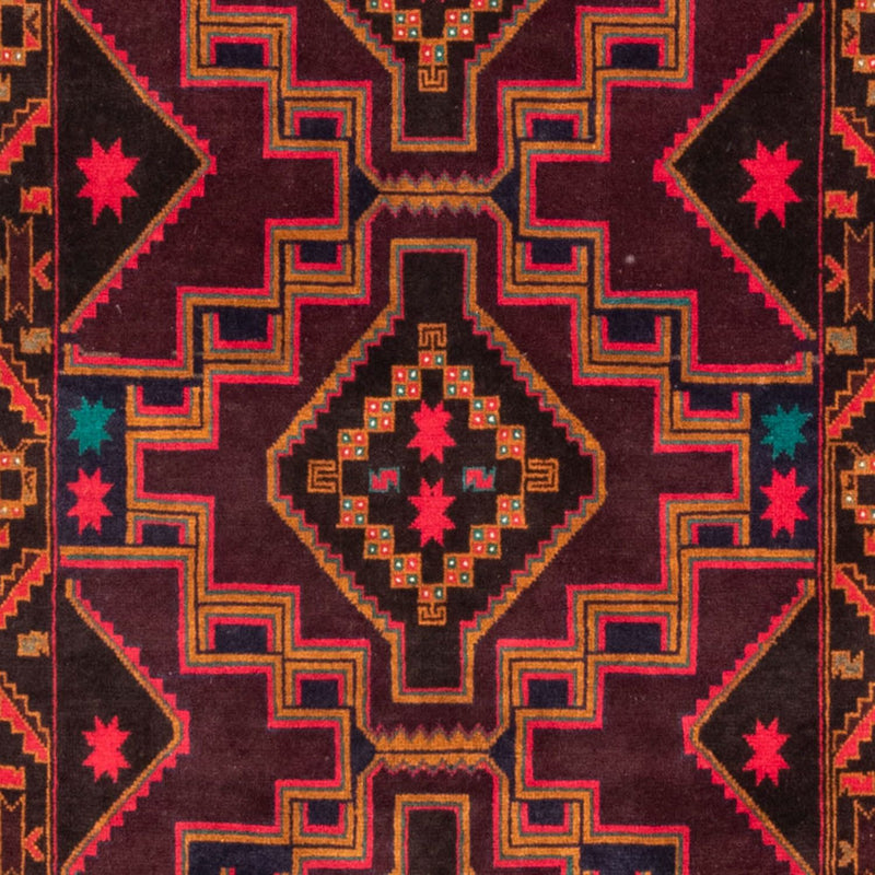 Biegacz Dywan beludżycki - 193 x 106 cm - ciemnoniebieski