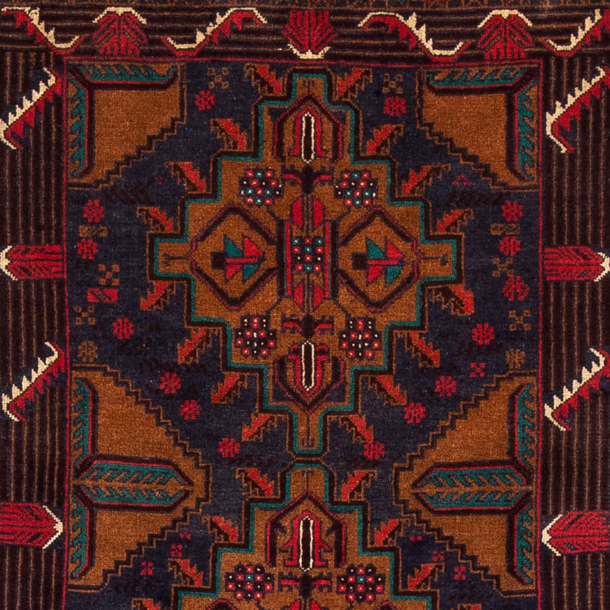 Biegacz Dywan beludżycki - 184 x 110 cm - wielokolorowy