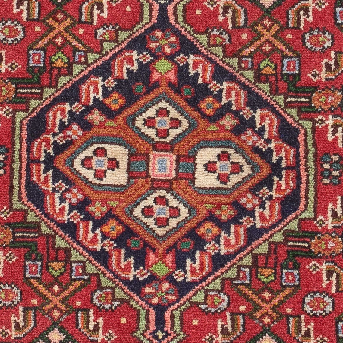 Perski dywan - Nomadyczny - 120 x 79 cm - czerwony