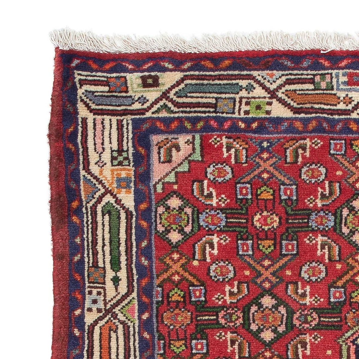 Perski dywan - Nomadyczny - 120 x 79 cm - czerwony