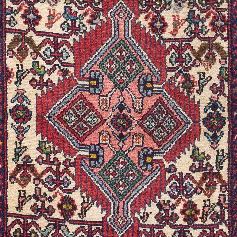 Perski dywan - Nomadyczny - 126 x 75 cm - beżowy