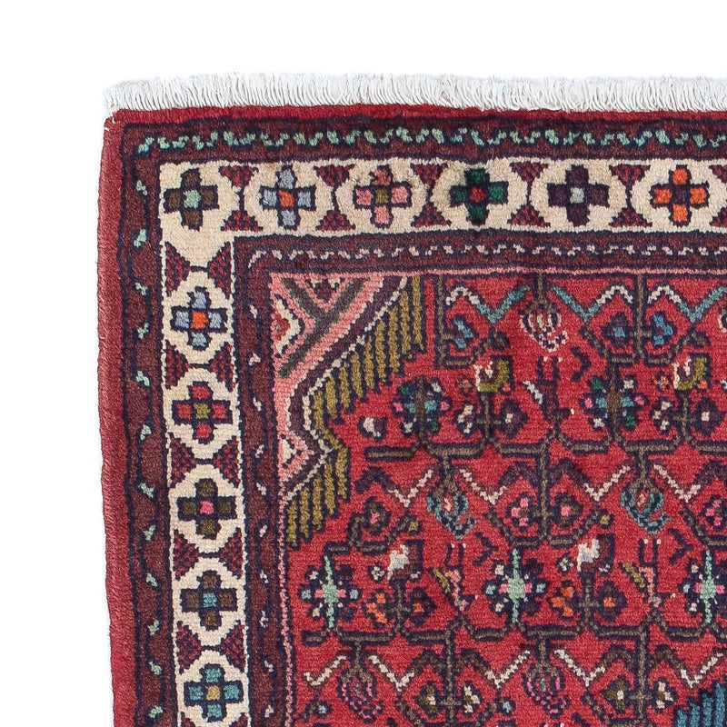 Perski dywan - Nomadyczny - 127 x 79 cm - czerwony