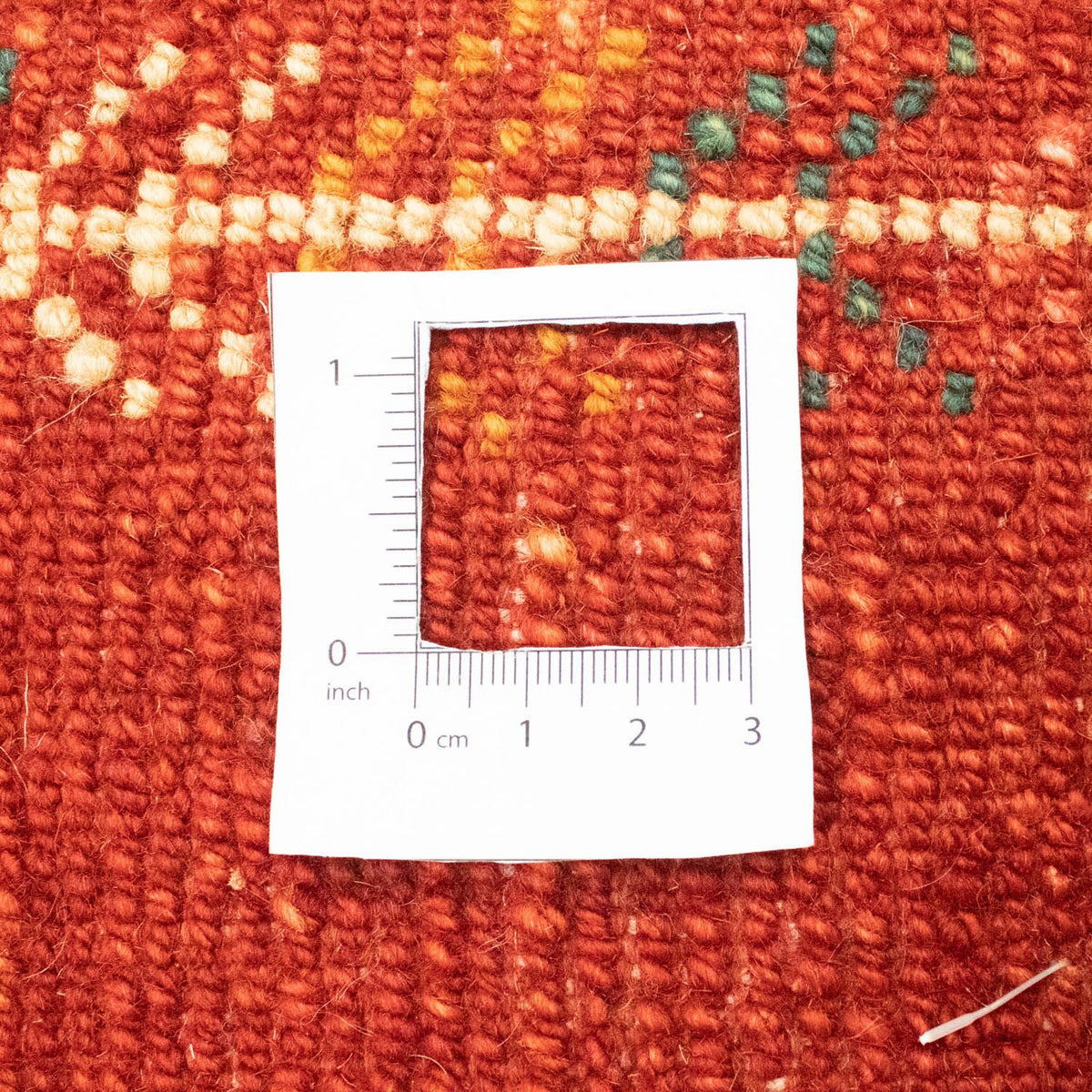 Dywan Gabbeh - perski - 230 x 180 cm - czerwony