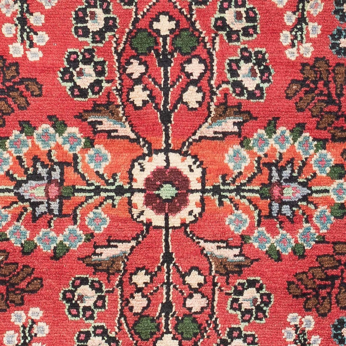 Perski dywan - Nomadyczny - 129 x 85 cm - czerwony