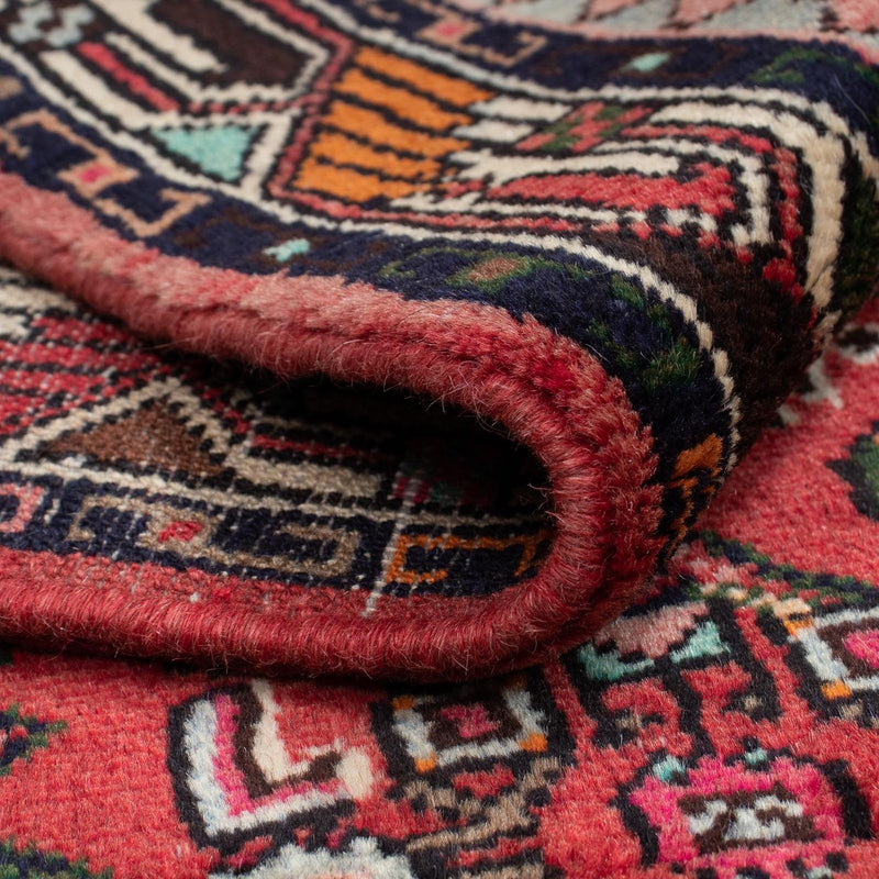 Perski dywan - Nomadyczny - 152 x 82 cm - czerwony