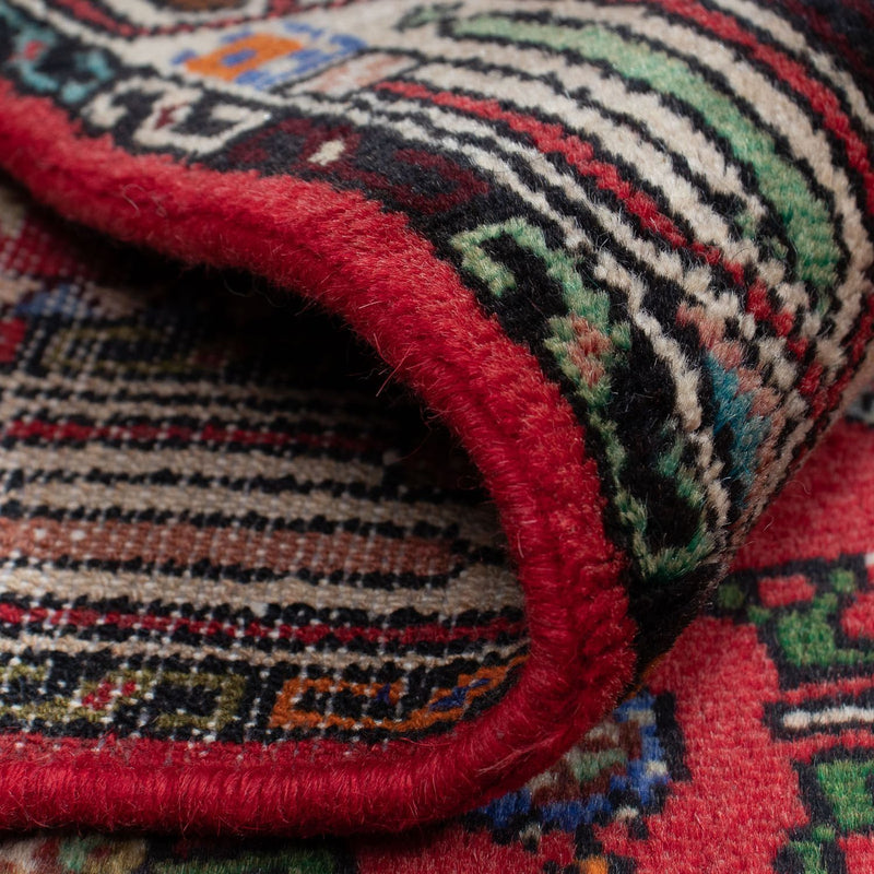 Perski dywan - Nomadyczny - 124 x 78 cm - czerwony