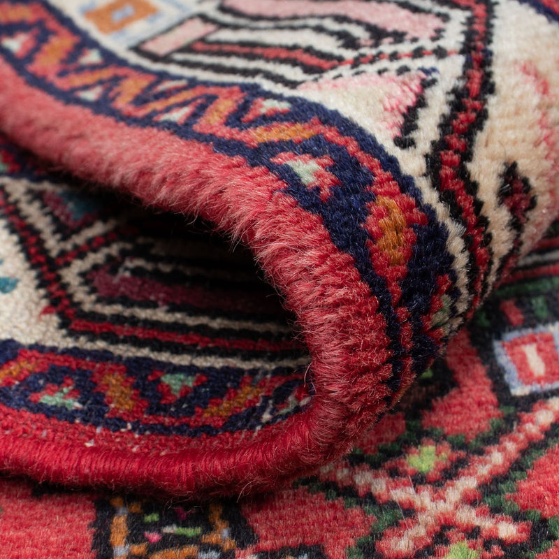 Perski dywan - Nomadyczny - 131 x 80 cm - czerwony