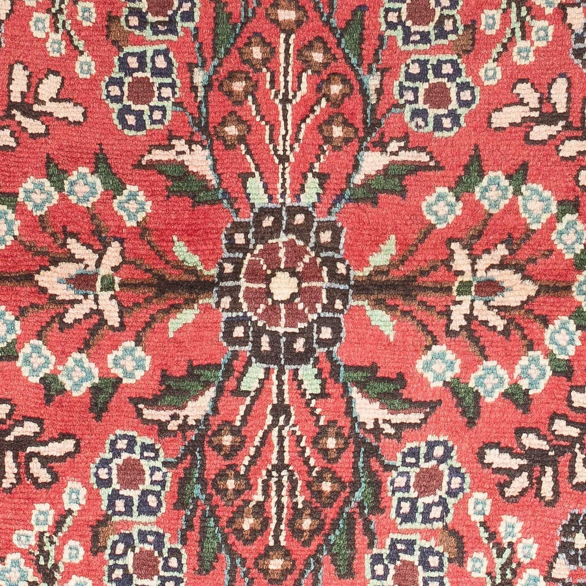 Perski dywan - Nomadyczny - 133 x 85 cm - jasna czerwień