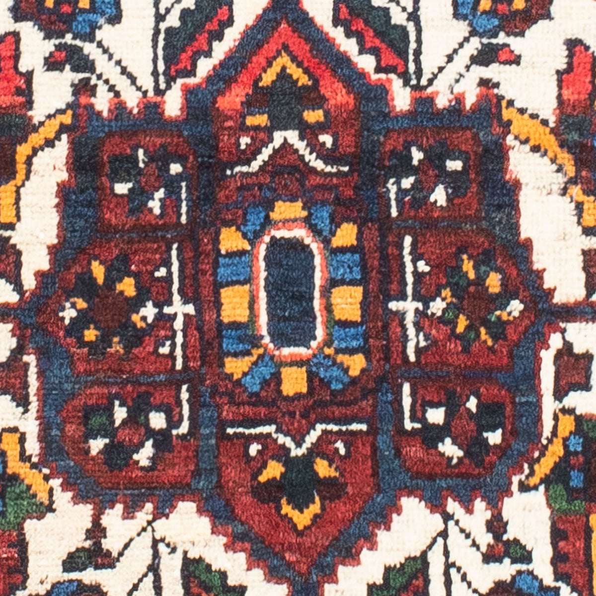 Perski dywan - Nomadyczny - 143 x 107 cm - ciemnoniebieski