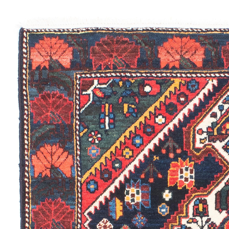 Perski dywan - Nomadyczny - 143 x 107 cm - ciemnoniebieski