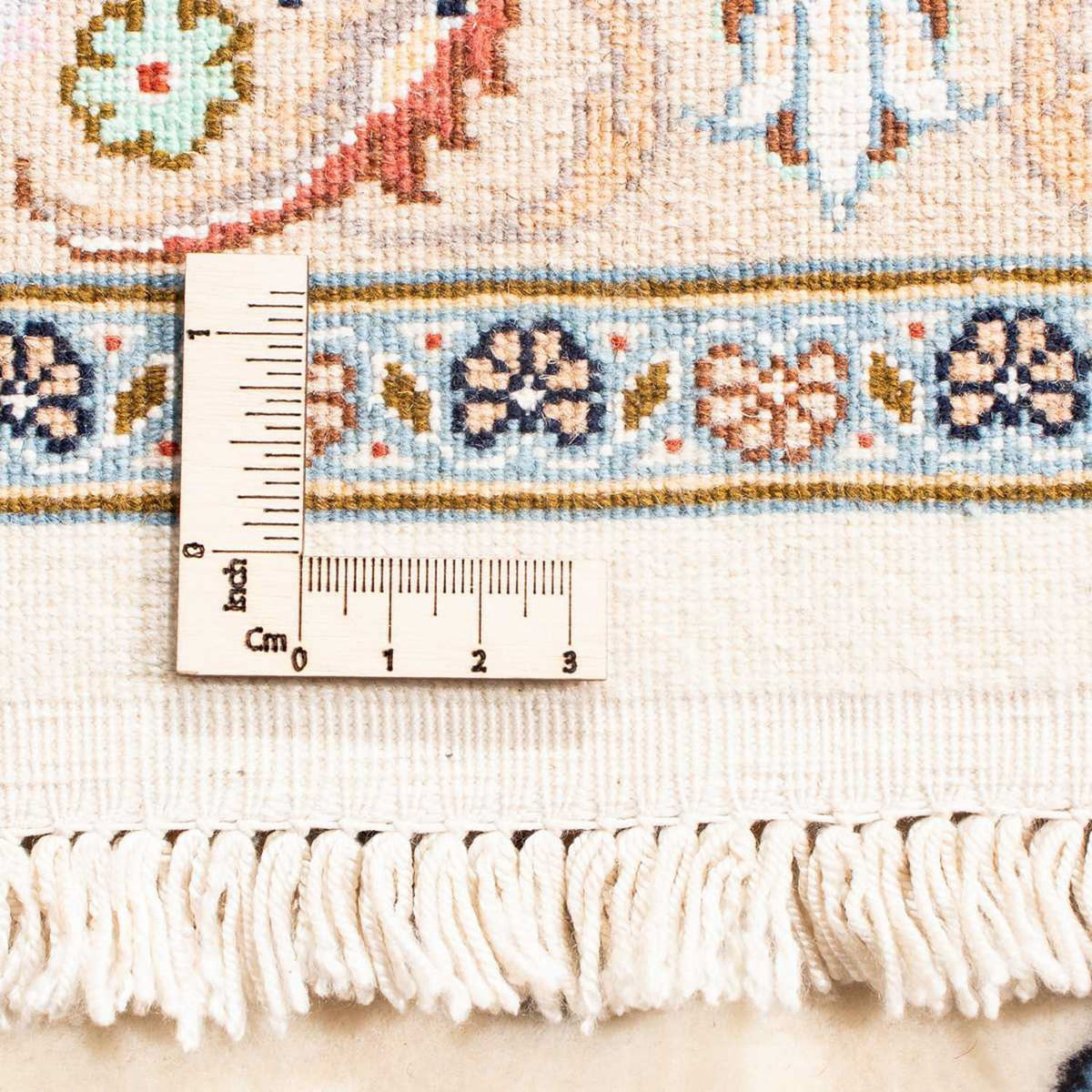 Dywan perski - Tabriz - Królewski - 355 x 253 cm - beżowy