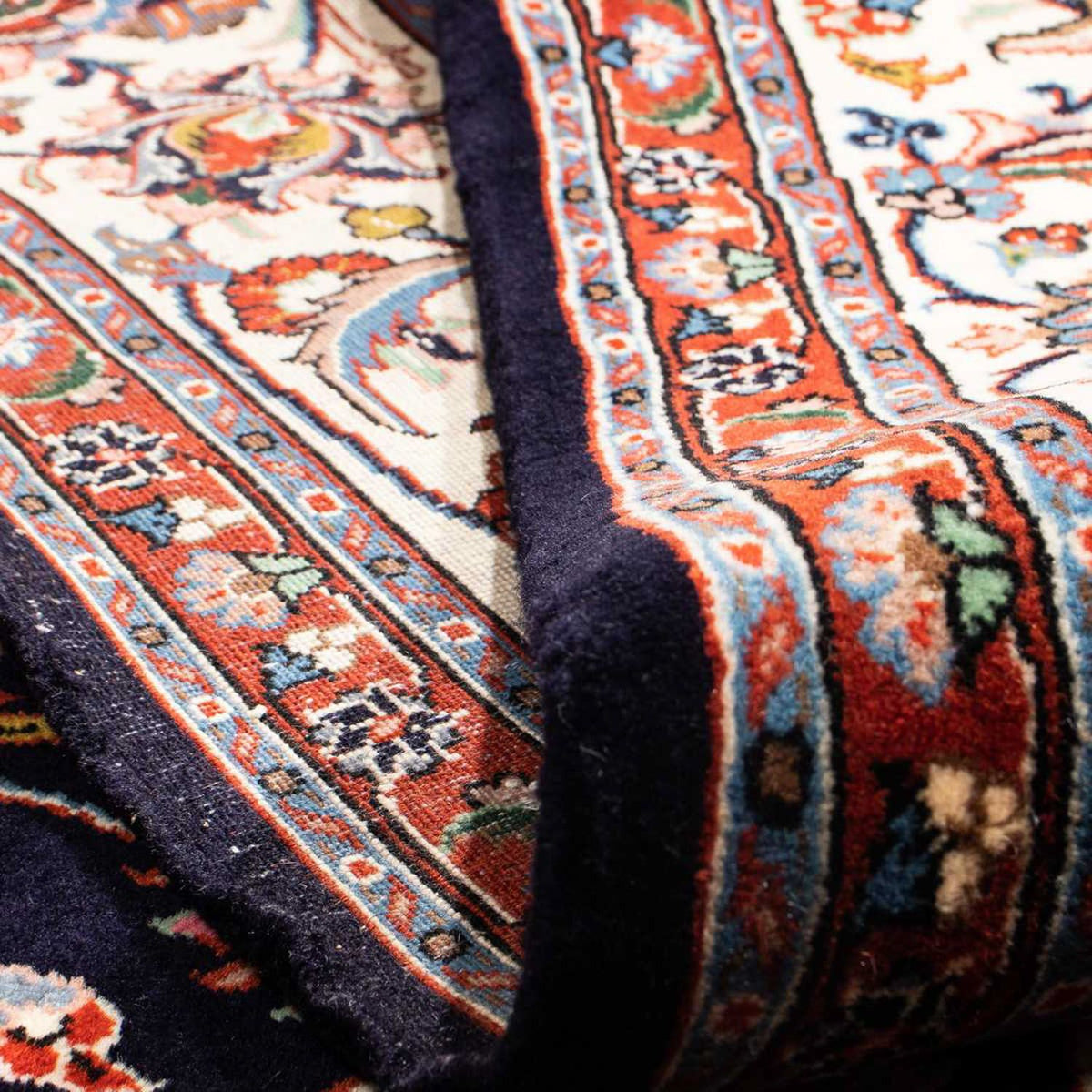 Dywan perski - Klasyczny - 297 x 208 cm - ciemnoniebieski