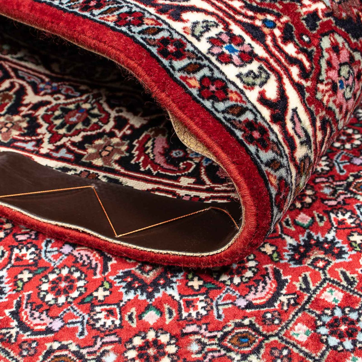 Dywan perski - Bijar - 209 x 134 cm - jasna czerwień