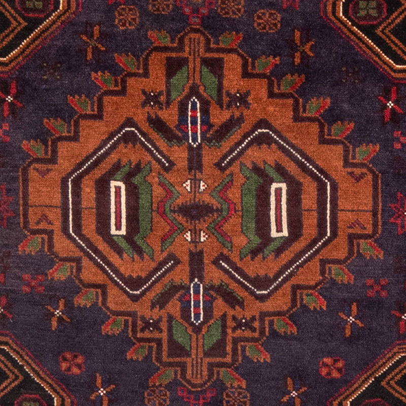 Dywan beludżycki - 196 x 111 cm - ciemnoniebieski