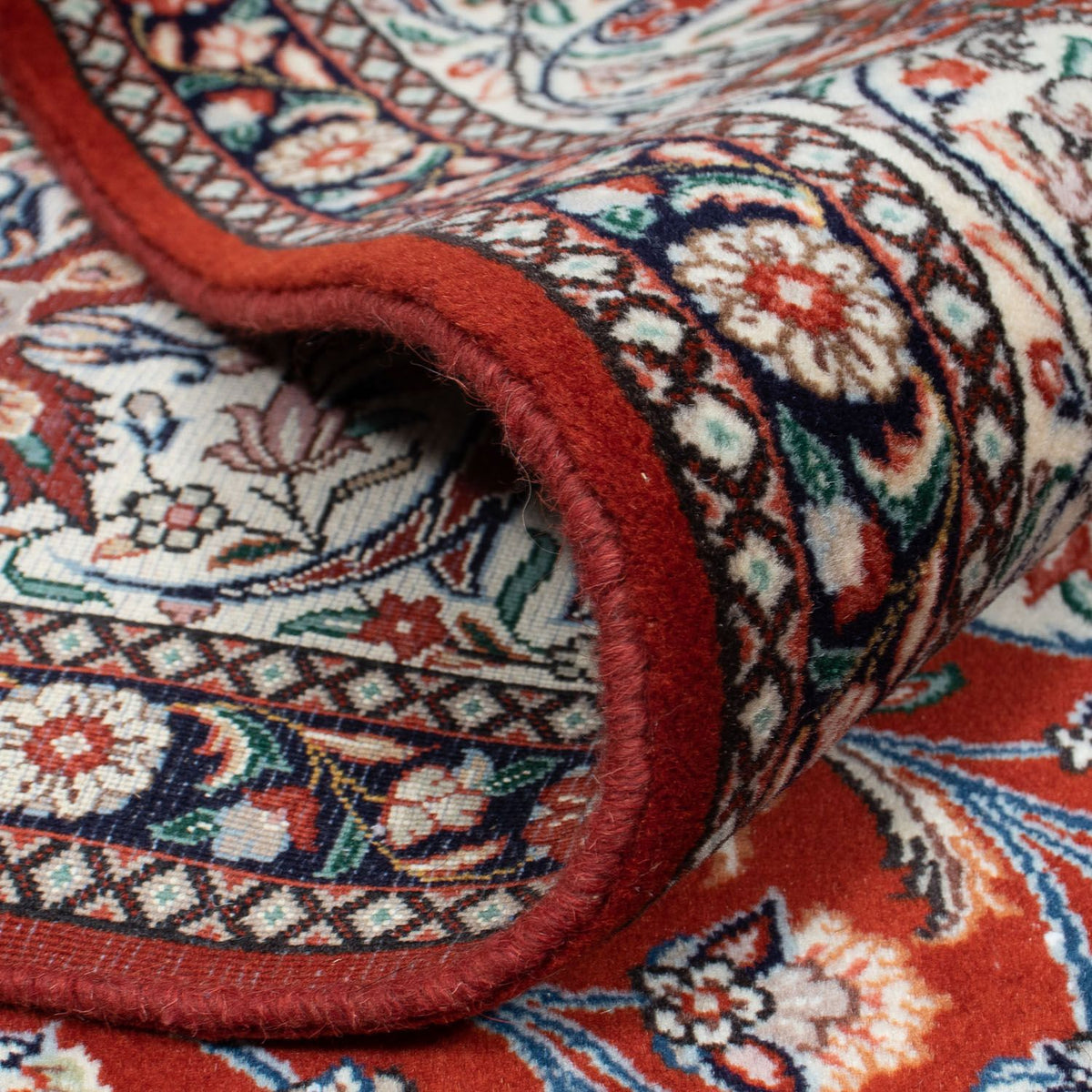 Dywan perski - Ghom - 274 x 209 cm - czerwony