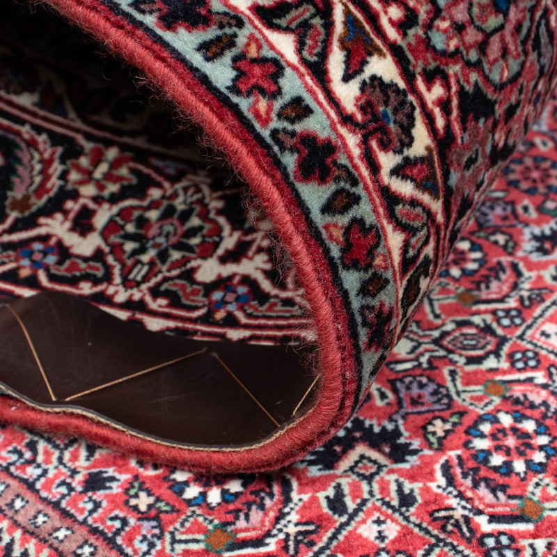 Dywan perski - Bijar - 198 x 132 cm - jasna czerwień