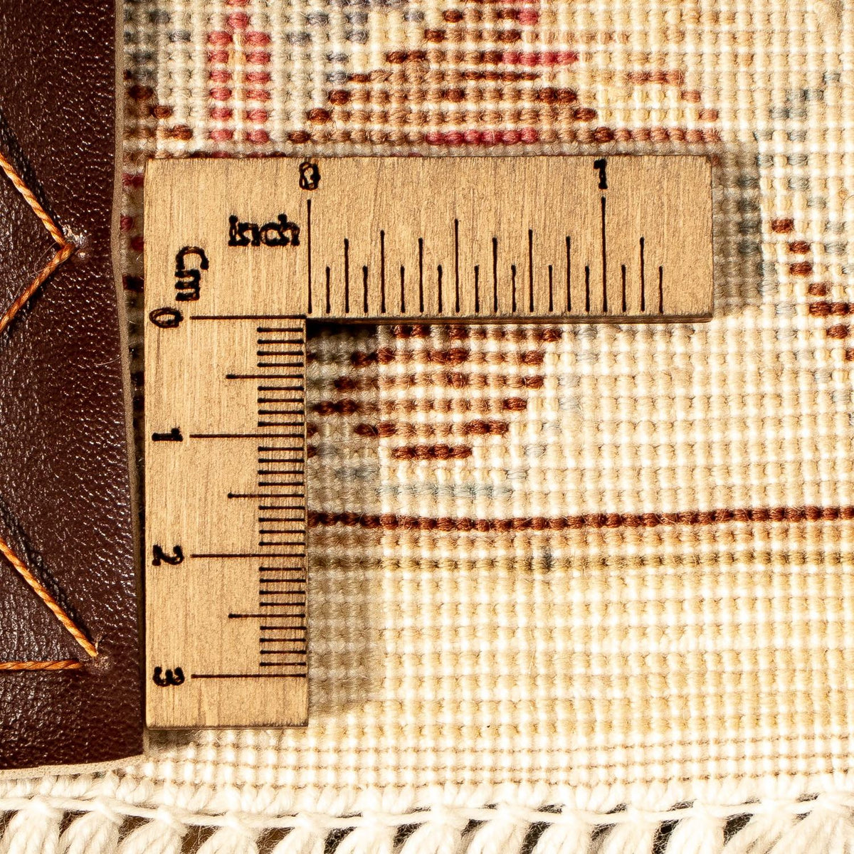 Dywan perski - Tabriz - Królewski - 346 x 256 cm - jasnobrązowy