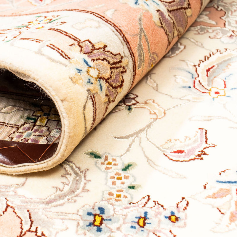 Dywan perski - Tabriz - Królewski - 300 x 204 cm - beżowy