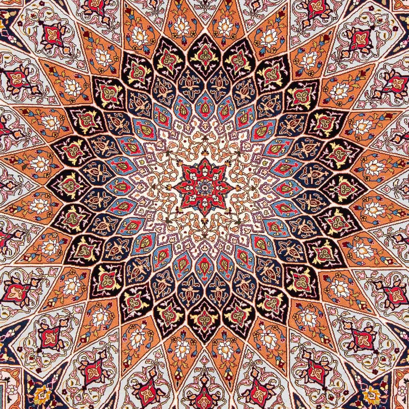 Dywan perski - Tabriz - Królewski - 302 x 204 cm - wielokolorowy