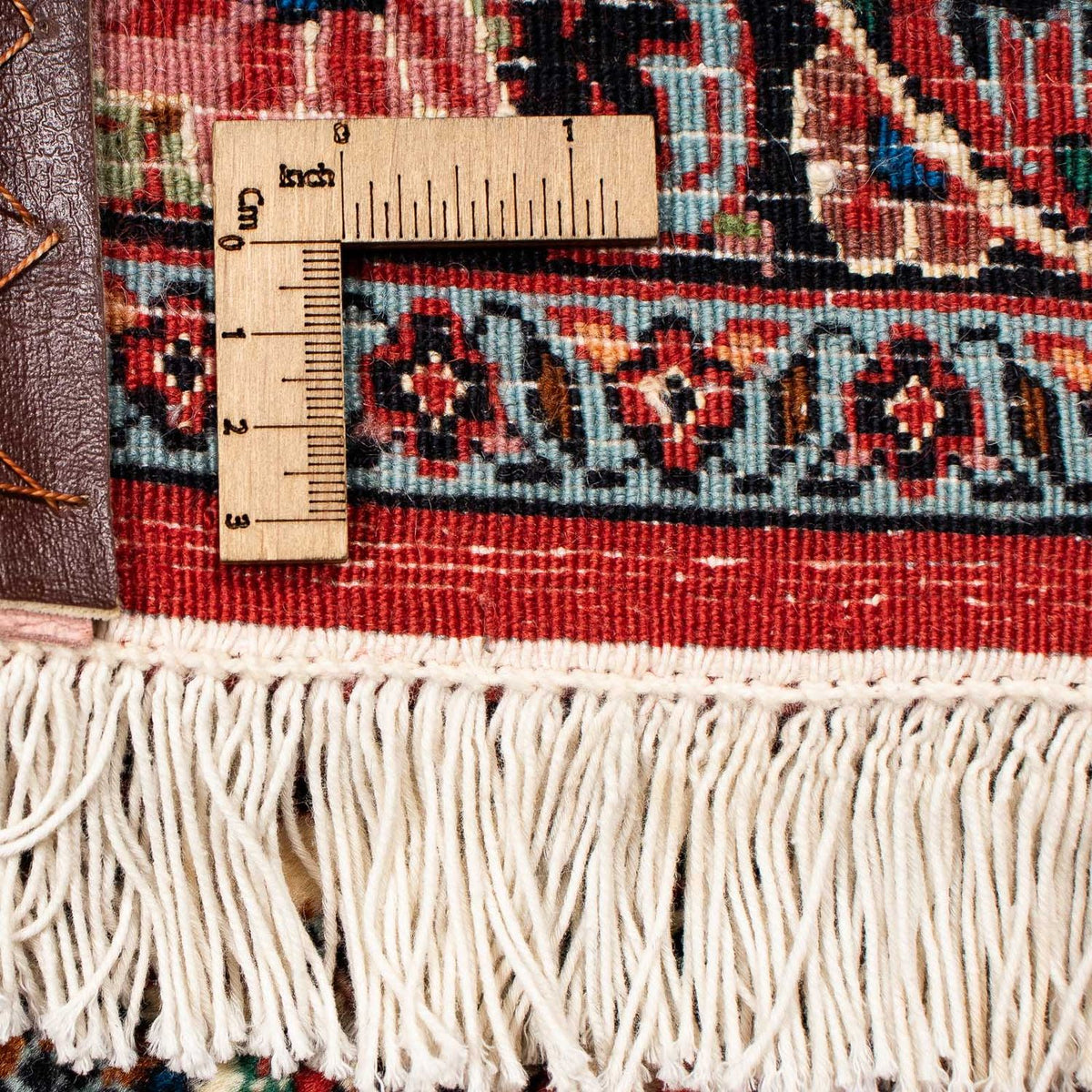 Dywan perski - Bijar - 394 x 302 cm - jasna czerwień