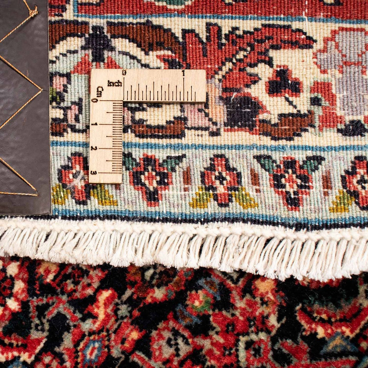 Dywan perski - Bijar kwadratowy  - 208 x 197 cm - brązowy