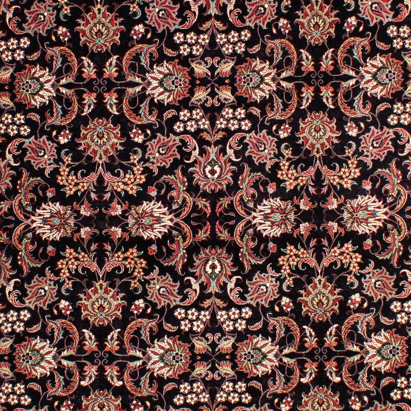 Dywan perski - Bijar - 299 x 203 cm - ciemnoniebieski