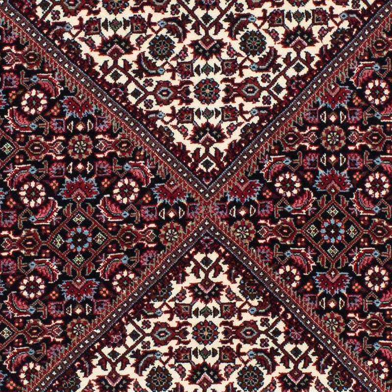 Biegacz Dywan perski - Bijar - 218 x 77 cm - ciemnoniebieski