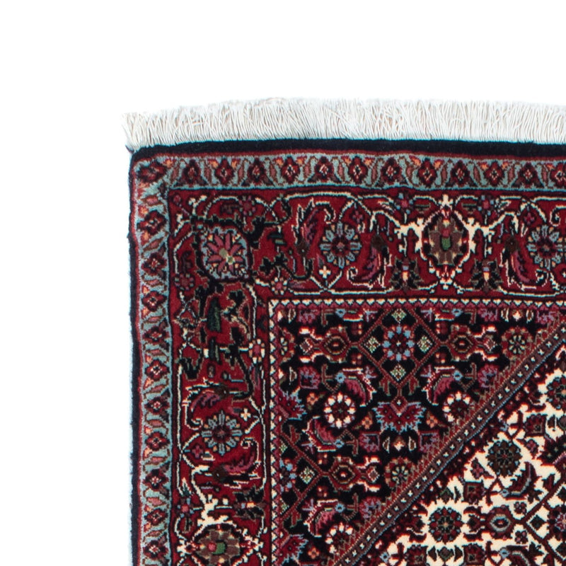 Biegacz Dywan perski - Bijar - 218 x 77 cm - ciemnoniebieski