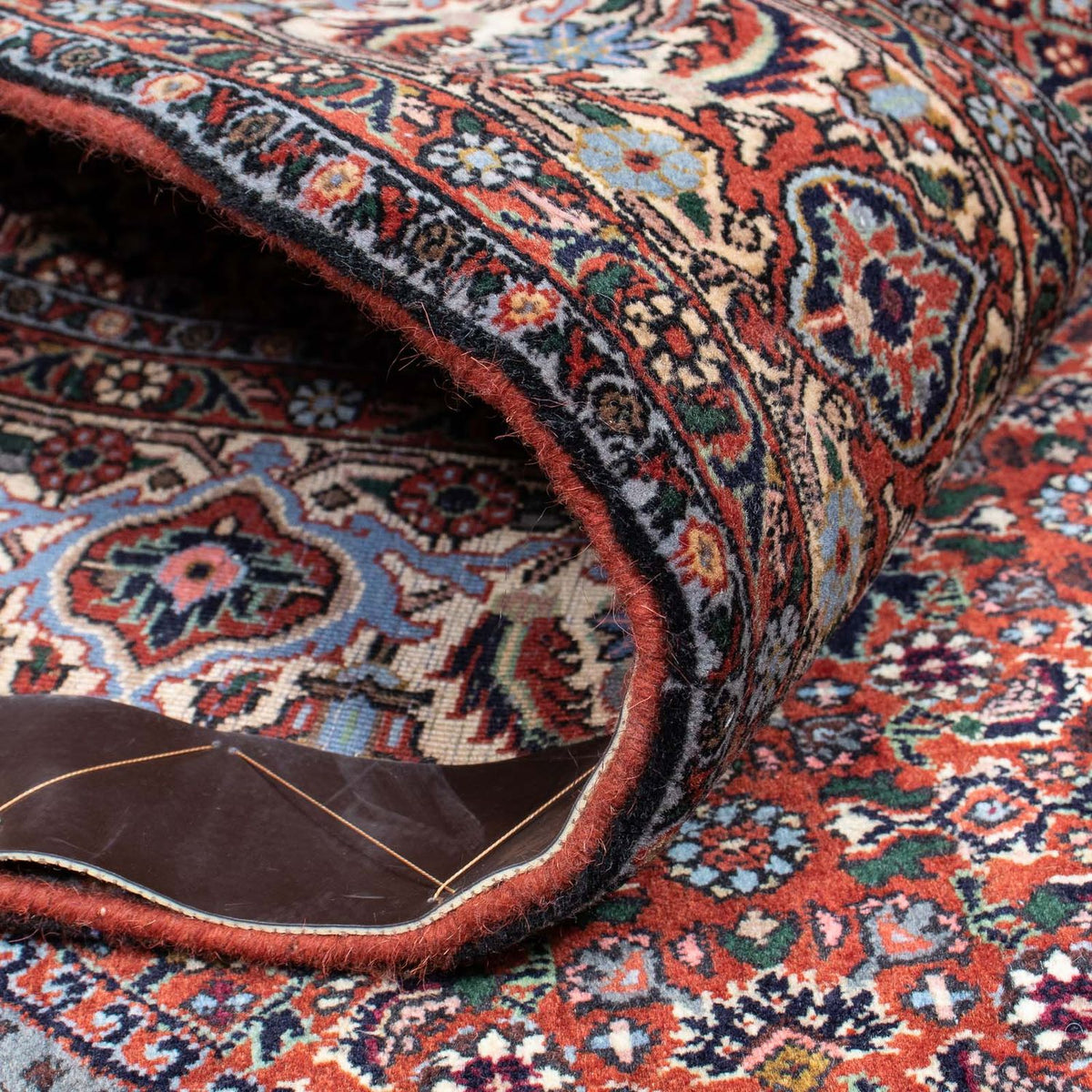 Dywan perski - Bijar - 213 x 134 cm - wielokolorowy