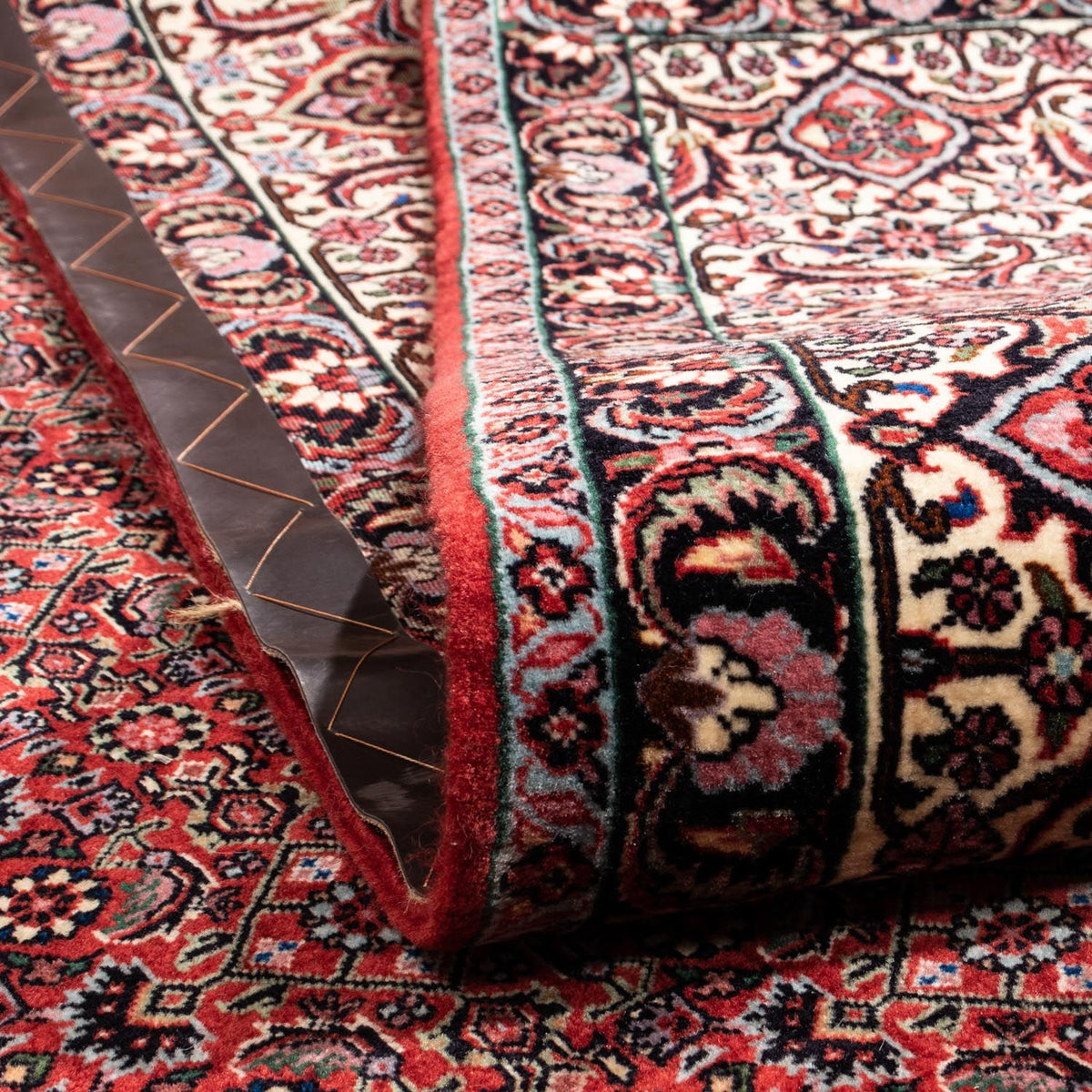 Perski dywan - Bijar - Royal - 338 x 252 cm - czerwony