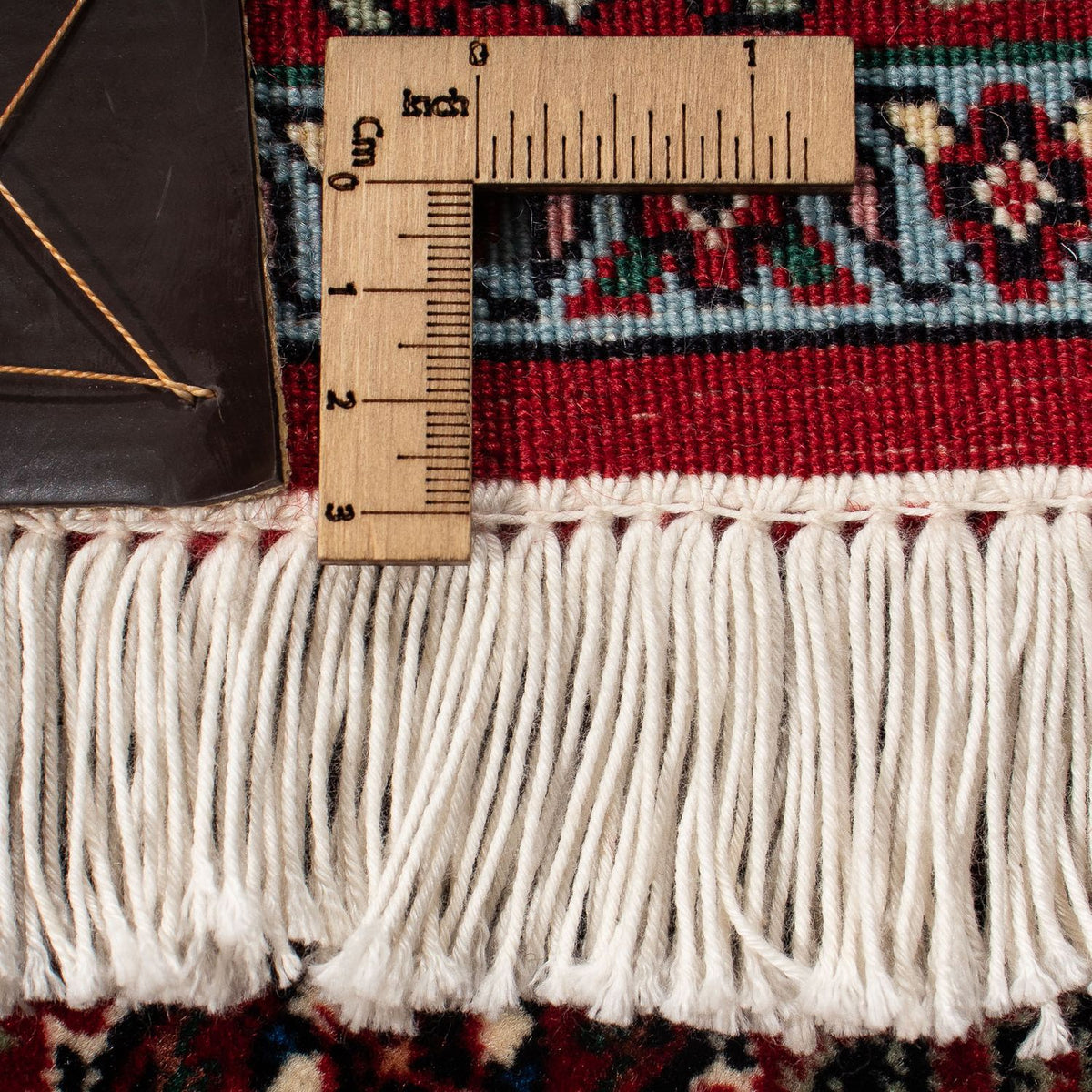 Dywan perski - Bijar - 295 x 202 cm - ciemna czerwień