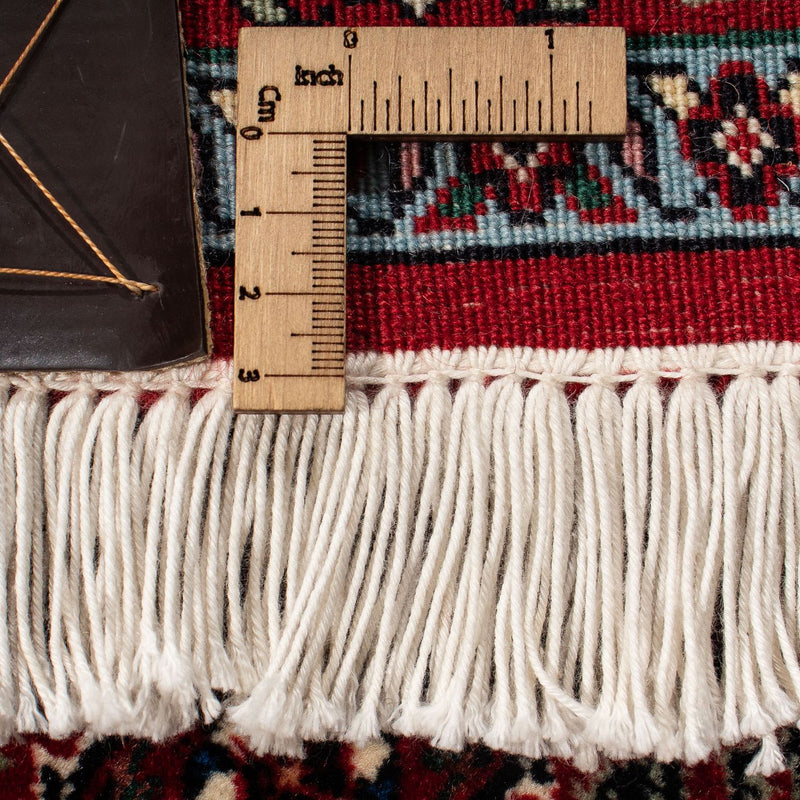 Dywan perski - Bijar - 295 x 202 cm - ciemna czerwień