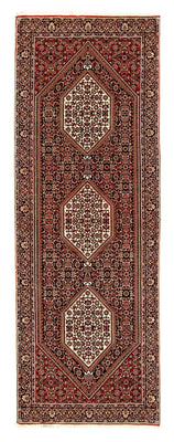 Biegacz Dywan perski - Bijar - 225 x 69 cm - wielokolorowy