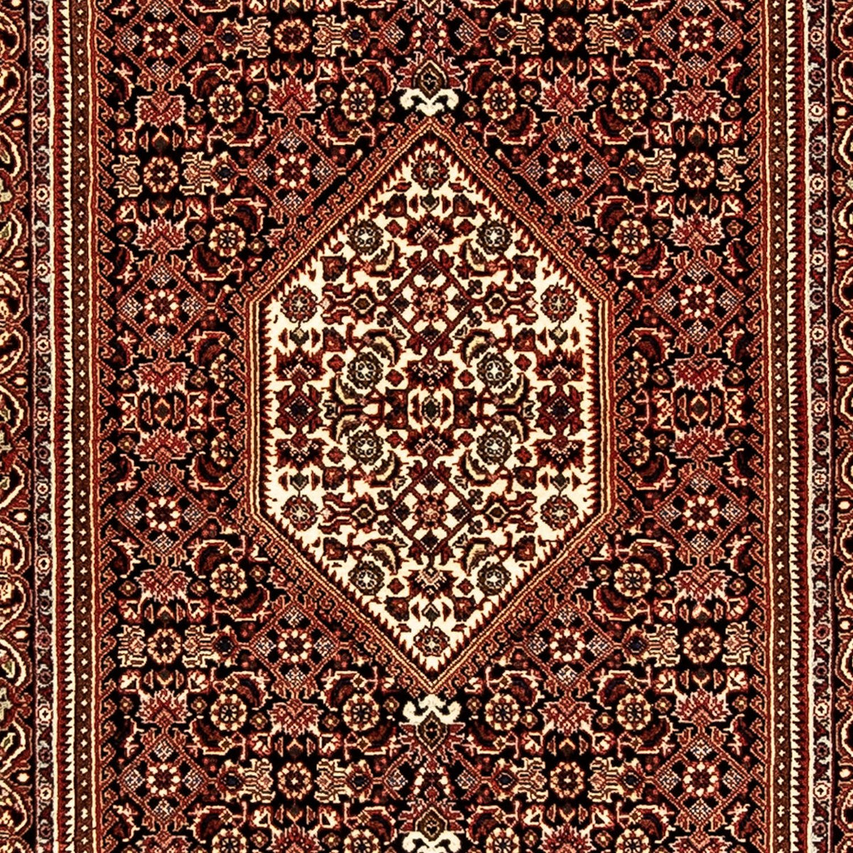 Biegacz Dywan perski - Bijar - 225 x 69 cm - wielokolorowy
