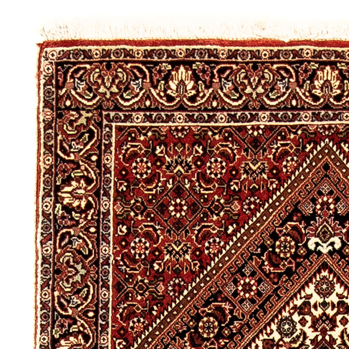 Biegacz Dywan perski - Bijar - 225 x 69 cm - wielokolorowy