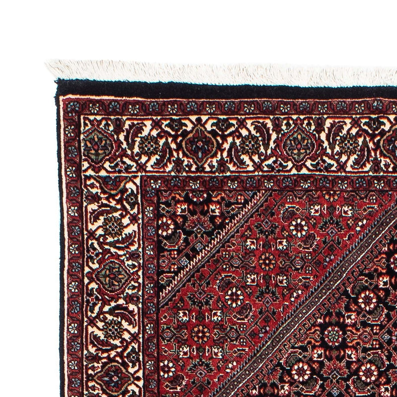 Biegacz Dywan perski - Bijar - 203 x 100 cm - ciemnoniebieski