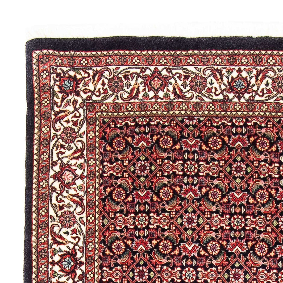 Dywan perski - Bijar - 170 x 108 cm - ciemnoniebieski