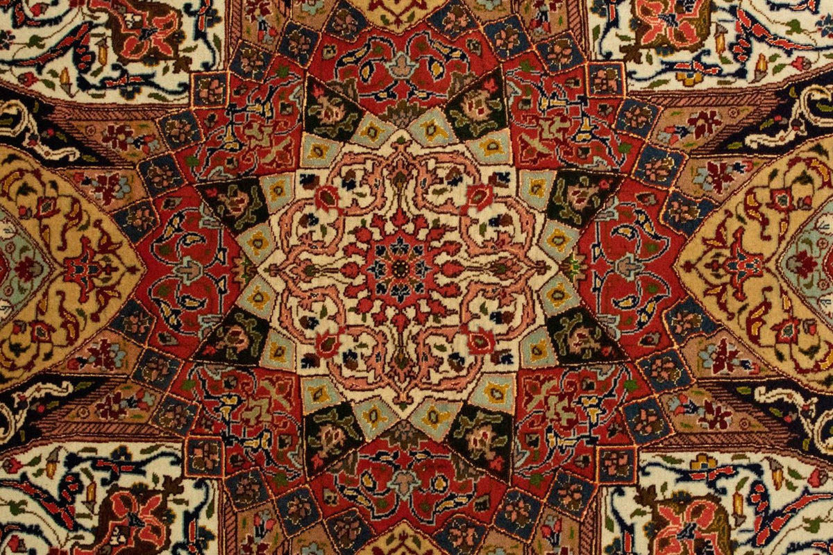 Dywan perski - Tabriz - Królewski - 157 x 100 cm - wielokolorowy