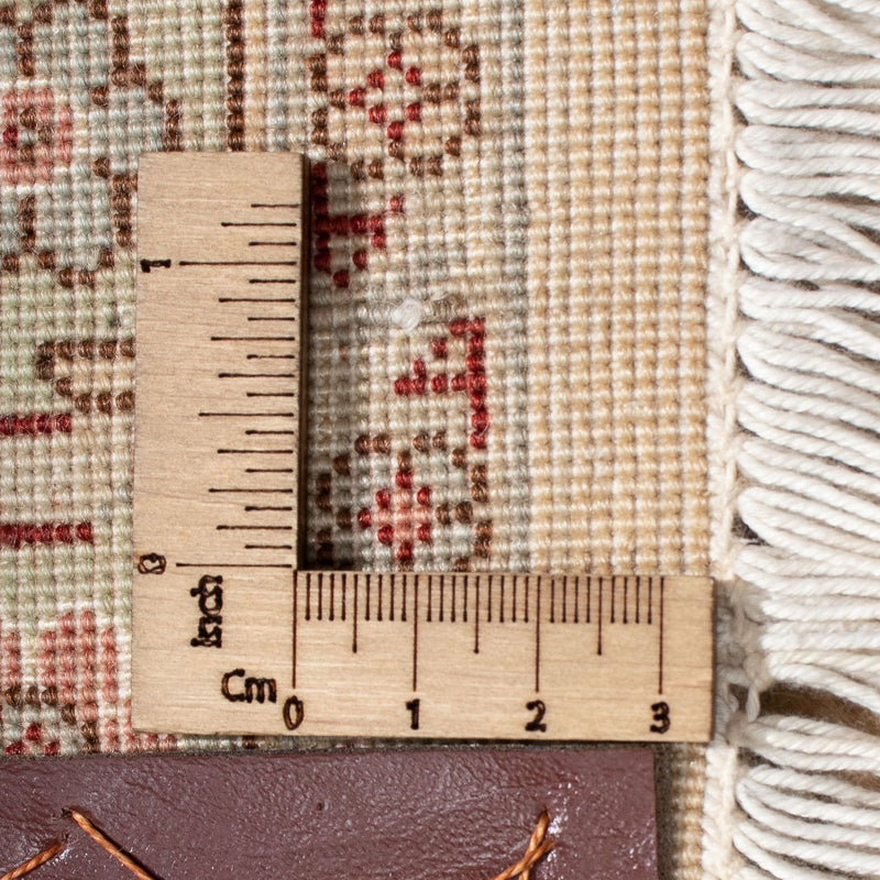 Dywan perski - Tabriz - Królewski - 296 x 198 cm - jasnobrązowy