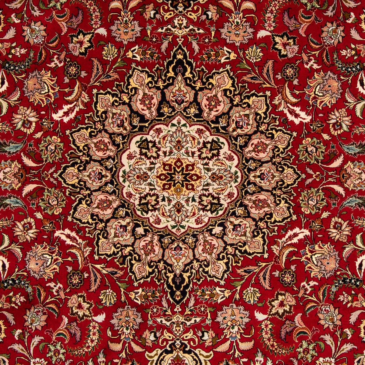 Dywan perski - Tabriz - Królewski - 308 x 205 cm - ciemna czerwień