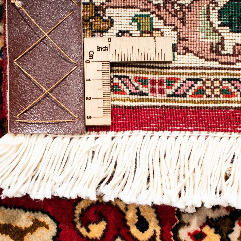 Dywan perski - Tabriz - Królewski - 308 x 205 cm - ciemna czerwień