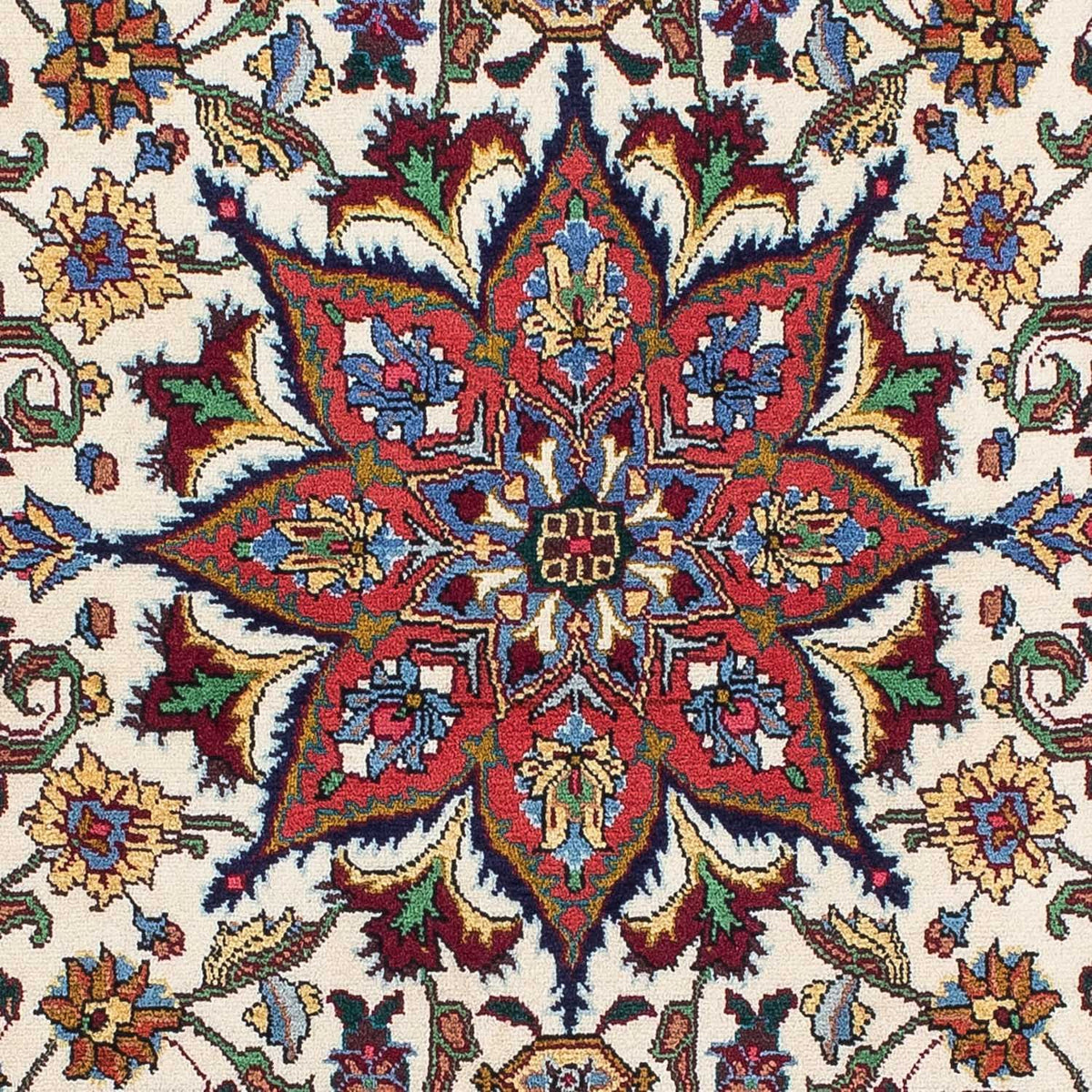 Dywan perski - Tabriz - Królewski - 158 x 96 cm - beżowy