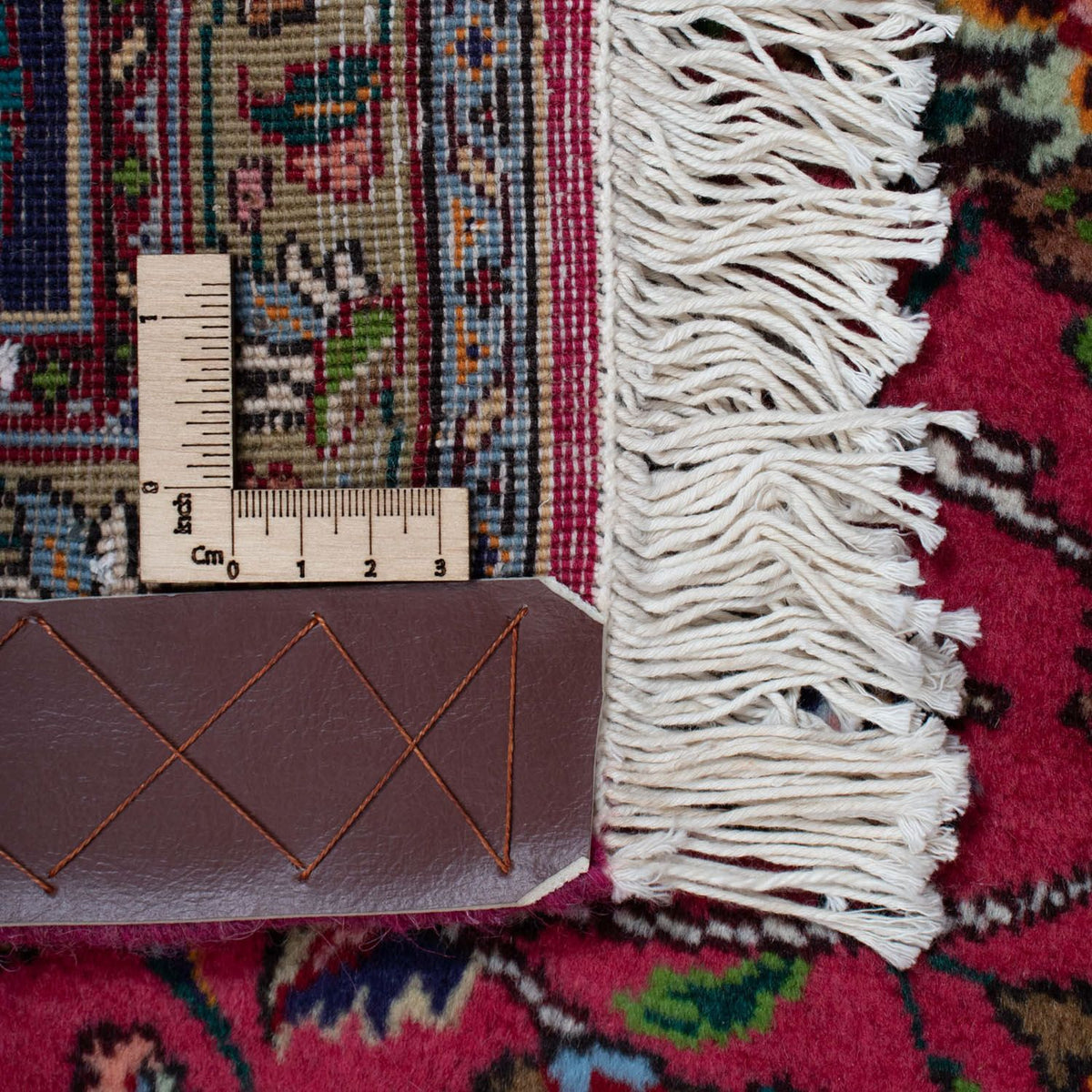 Dywan perski - Tabriz - Królewski - 280 x 205 cm - ciemna czerwień