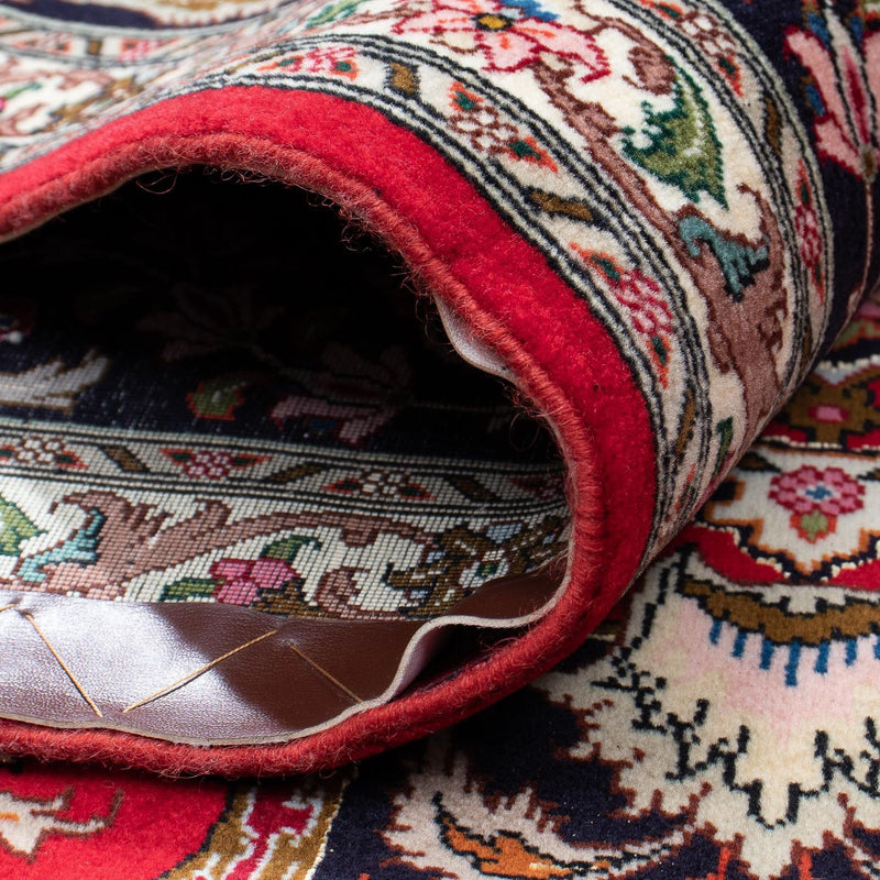 Dywan perski - Tabriz - Królewski - 302 x 248 cm - czerwony